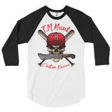 T.M. Hunt Baseball 3/4 sleeve