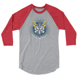 Primitive Grind 3/4 sleeve raglan shirt