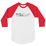 3/4 sleeve raglan shirt