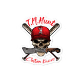 T.M. Hunt Baseball Sticker