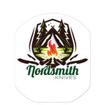 Nordsmith Knives Campfire Bubble-free stickers