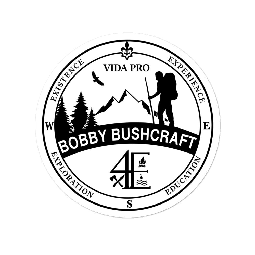 Bobby Bushcraft Sticker – Fellow Makers