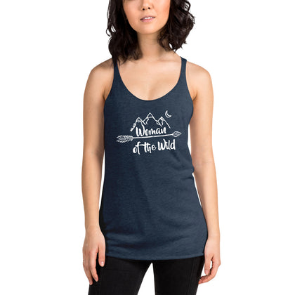 Woman of the Wild Racerback Tank