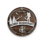 Bobby Bushcraft "Wood" stickers