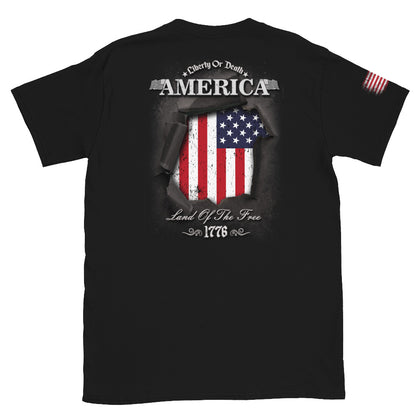 LIberty Or Death Short-Sleeve Unisex T-Shirt