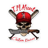 T.M. Hunt Baseball Sticker