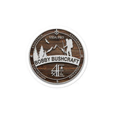Bobby Bushcraft "Wood" stickers