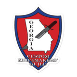 Georgia Custom Knifemakers Guild stickers